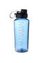 TrailBottle Tritan 1L Blue BPA-Free Transparent Water Bottle – Lightweight Leak-Resistant Bottle with Tapered Design, Filter-Compatible Thread, Flip-Lock Lid Loop & Wide Mouth for Easy Cleaning