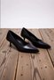 Women's Pointed Toe Kitten Heel Shoes %100 Synthetic Leather Functional Durable Quality Stylish - 4