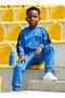 Ny Printed 2-5 Years Old Tracksuit Set - Blue 3-4 Years Old