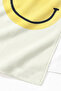 Smiling Face Figured Kids Beach Towel - Pastel Yellow Minimalist Pool Sea Bath Beach Cover - 5