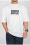 The Office Dunder Mifflin Oversize Digital Printed White T-Shirt - 2