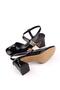 Shoe Basket 3002 Women's 6 cm Heeled Patent Leather Shoes - 5