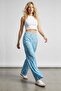 Comfortable Fit High Waist Wide-Leg Viscose Mix Women's Trousers - 6