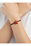 Star Macrame Bracelet (Red) - 2