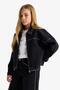 100% Cotton Zippered Denim Jacket for Girls F7966A825Au - 6