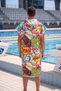Lanesa Unisex Swimmer Training Sea Pool Hooded Arena Poncho Towel for Summer and Winter Championships - 7