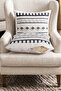 Punch Throw Pillow Cover 2 Pieces Embroidered 43X43Cm Decorative Embroidered Pillowcase Set Nordic Bohemian Pa - 2