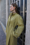 Light Green Side Belt Dress - 4