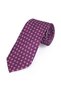 Plum Patterned Silk Tie Set - 3