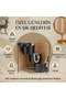 Luxury Cylinder Jewelry Organizer Travel Jewelry Box Accessory Storage Bag Special Day Gift - 6