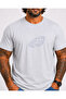 Men's Oversize Crew Neck T-Shirt Fortoday 26133 Stone Gray - 2