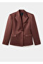 Satin blazer jacket - 3