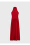 Combination Mesh Halter Dress - 3