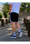 Men's Striped Shorts Basketball Football Fitness Sports Exercise Running Bermuda - 5