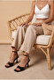 Ete En Ville Patent Leather Ankle Strap Heeled Sandals - 7