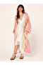 Utopia Kaftan / Yellow & Pink
