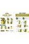 Pointed Tooth Fang Timo Cardboard Wearable Children's Costume Event Party Birthday Costume - 9