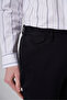 Men's Black Cotton Trend Slim Fit Chino Trousers - 4