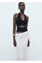 Polka Dot Pattern Long Skirt - 7