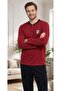 Men's Long Sleeve Pajama Set Casual Home Wear Stylish and Comfortable 19-01 - 4