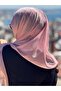 Silvery Chiffon Shawl - 3