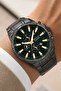 Function Men's Wristwatch Smoked Color Steel Band Zmfer041