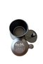 Vietnamese Phin Filter (GREY) I Anodized Aluminum Traditional Coffee Dripper for Slow Brew, Authentic Vietnamese Coffee Maker, Reusable & Portable