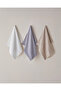 Wave Cotton Face Towel 50X70 cm Light Beige - 3