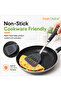 Nylon Slotted Turner Non-Stick Kitchen Spatula with Soft Grip Handle - Grey - 3