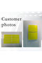 Fluorescent yellow 10pcs/set Car Bumper Reflective Safety Strip Stickers Car Reflective Sticker Refl - 5