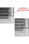 Ventilation Grille Bathroom Wc Toilet Grille Plastic Louver Gray 35X55 Cm. - 7