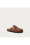 Women's / Girls' Slippers 17B5 Suede Mules - 2
