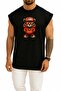 Oversized Bitcoin Pendant Teddy Bear Chest Printed Athlete