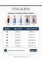 Women's High Waist Loose Wide Leg Casual Jean Denim Pants Comfortable Fit - 2