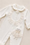 Lace booties baby girl romper - 2