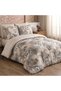 4 Season Quilted Duvet Cover Set (Complete Set) Double Size – Quilted Fabric with 100% Cotton Quilt Filling - 6