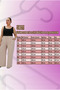 59021 Large Size Muslin Wide Leg Trousers with Elastic Waist - Navy Blue - 3