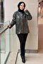 Waterway Sequined Front Snap Fastener Knitwear Jacket - 3