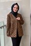 Metal Polka Dot Suede Jacket