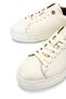 Women's Genuine Leather Beige Floter Sneakers & Sports Shoes - 4