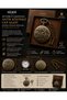 Vintage Motorcycle Design Pocket Watch with Chain |   Antique Metal Chain Quartz Pocket Watch with Gift Box