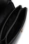 Cover Detailed Mini Baguette Women's Shoulder Bag Betty Black - 4