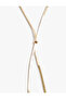 Bead Detailed Y Necklace - 2
