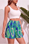 Women's Comfortable Fit High Waist Viscose Shorts