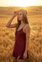 Satin Strap Short Nightgown-Bridal & Honeymoon Collection - 8