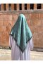 Large Size Cloud Pattern Cotton Scarf 115X115 cm - 3