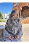 وشاح قطني ناعم كبير الحجم بنمط نازينين مقاس 120x120 سم