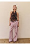Striped Ramie Pants - 2