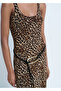 Leopard Print Midi Dress - 7