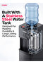 WD3902C 3 Tap Water Dispenser Hot Normal Cold Stainless Steel Cabinet Black 3 Taps 14kg 50Hz - 5